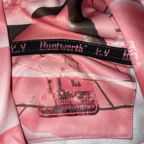 Huntworth Pink Camouflage Hoodie - Picture 5 of 5